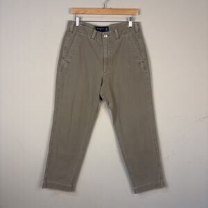 mens abercrombie and fitch Loose Work Wear Pants Size 32x32 Light Brown